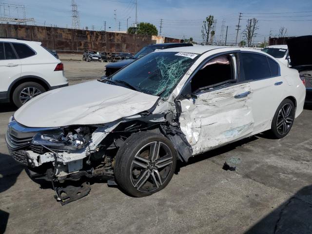 1HGCR2F62HA107939 - 2017 HONDA ACCORD SPORT WHITE photo 1