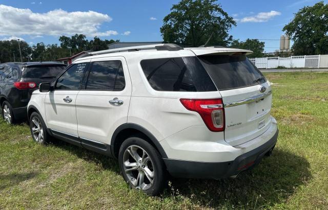 1FMHK7F94CGA63282 - 2012 FORD EXPLORER LIMITED WHITE photo 3