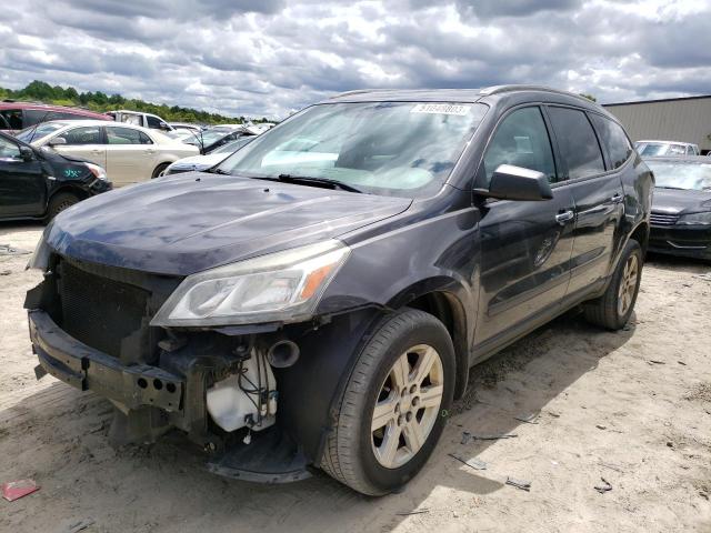 1GNKRFED2DJ214511 - 2013 CHEVROLET TRAVERSE LS CHARCOAL photo 1