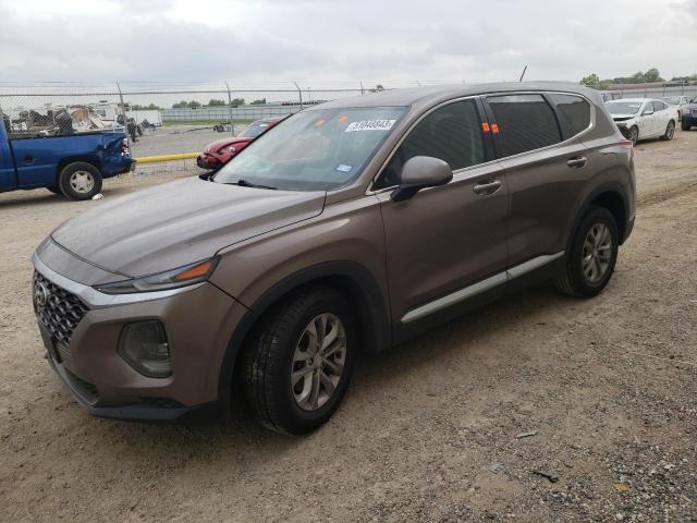 5NMS23AD0KH079226 - 2019 HYUNDAI SANTA FE SE BROWN photo 1