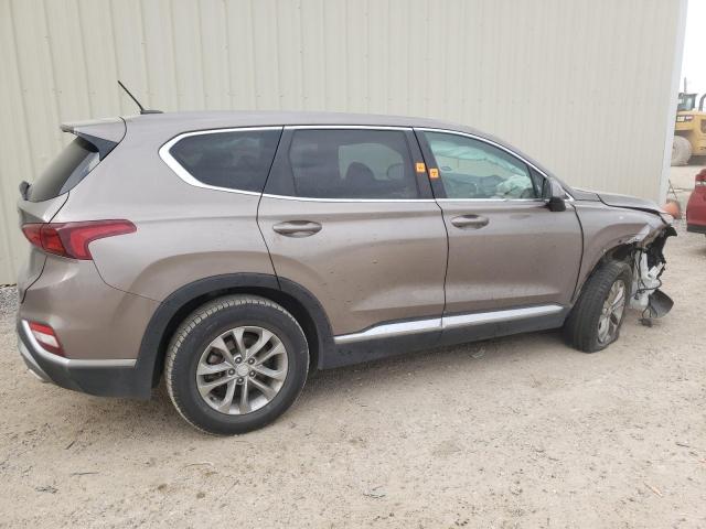 5NMS23AD0KH079226 - 2019 HYUNDAI SANTA FE SE BROWN photo 3