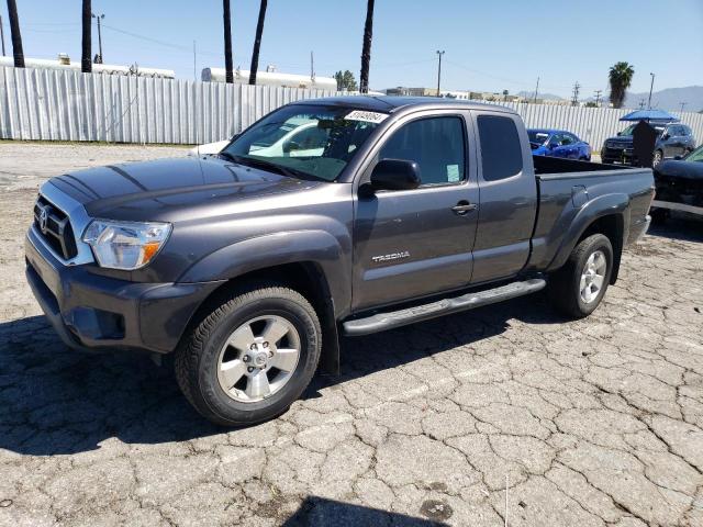 5TFTX4GN5EX036556 - 2014 TOYOTA TACOMA PRERUNNER ACCESS CAB GRAY photo 1