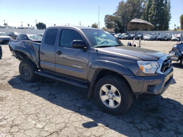 5TFTX4GN5EX036556 - 2014 TOYOTA TACOMA PRERUNNER ACCESS CAB GRAY photo 4