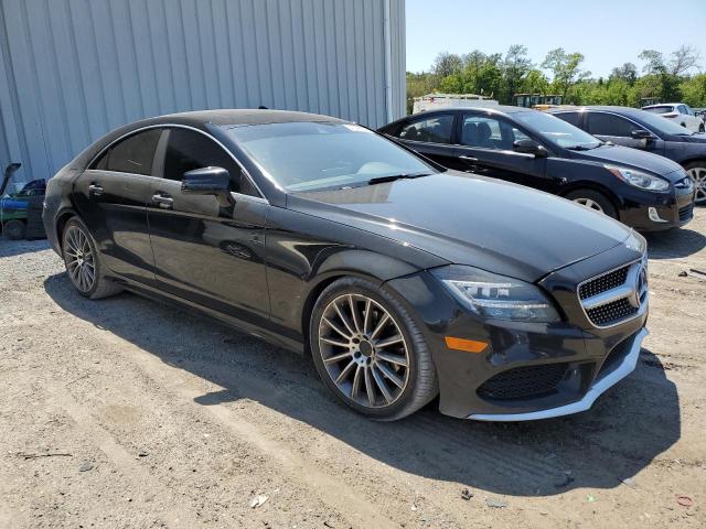 WDDLJ6FB2FA147144 - 2015 MERCEDES-BENZ CLS 400 BLACK photo 4