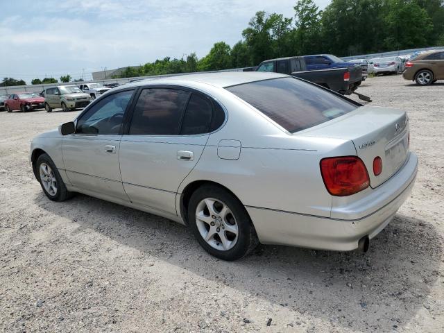 JT8BD69S140202144 - 2004 LEXUS GS 300 SILVER photo 2