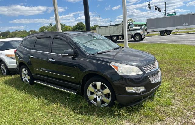 1GNKRLED2BJ152006 - 2011 CHEVROLET TRAVERSE LTZ BLACK photo 1