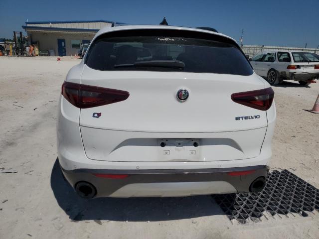 ZASPAKBN3N7D25487 - 2022 ALFA ROMEO STELVIO TI WHITE photo 6