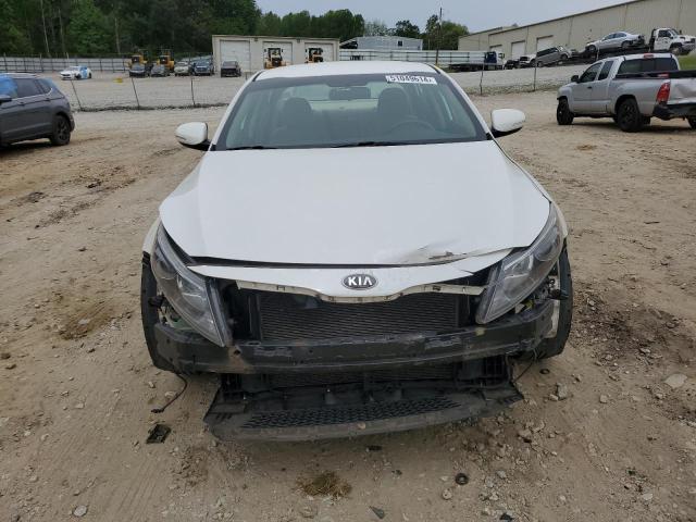 KNAGM4A70F5623438 - 2015 KIA OPTIMA LX WHITE photo 5