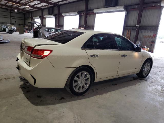 3LNDL2L30CR833162 - 2012 LINCOLN MKZ HYBRID WHITE photo 3