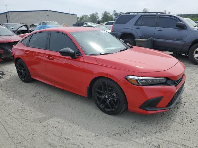 2HGFE2F59PH531442 - 2023 HONDA CIVIC SPORT წითელი ფოტო 4