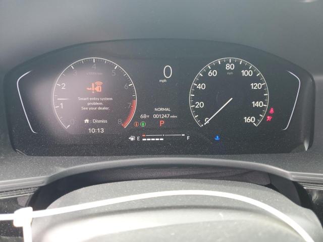 2HGFE2F59PH531442 - 2023 HONDA CIVIC SPORT წითელი ფოტო 9