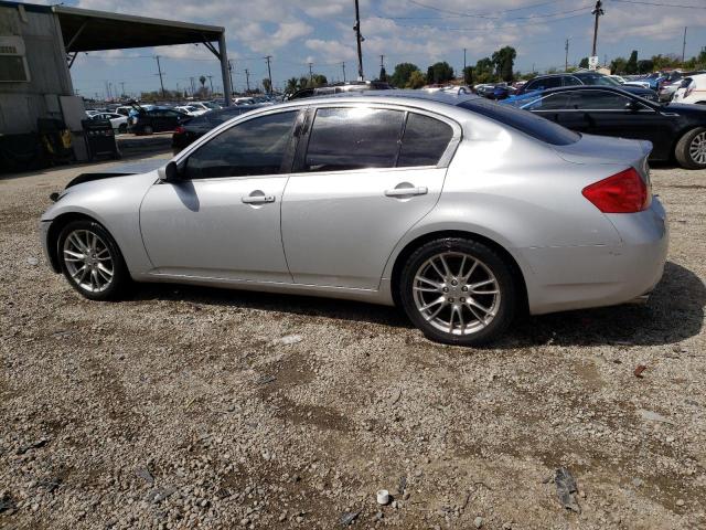 JNKCV61EX9M304436 - 2009 INFINITI G37 BASE SILVER photo 2