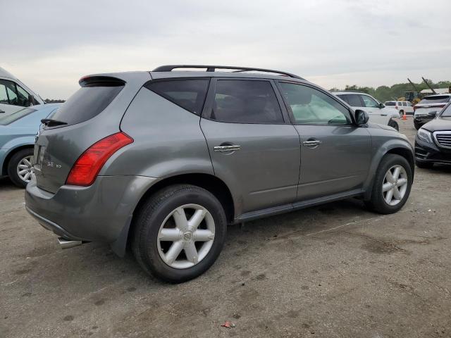 JN8AZ08W55W415875 - 2005 NISSAN MURANO SL GRAY photo 3