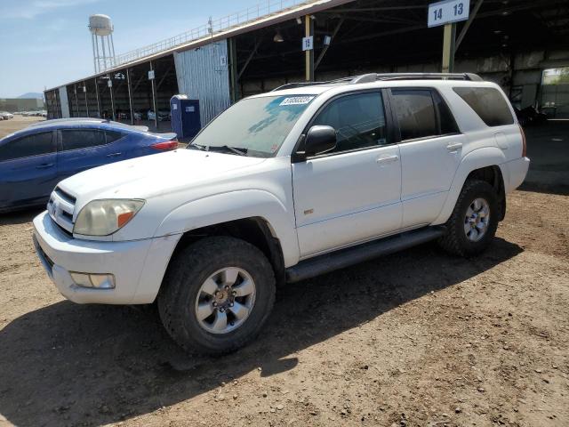 JTEZU14R748018587 - 2004 TOYOTA 4RUNNER SR5 WHITE photo 1