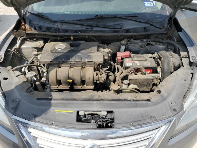 3N1AB7AP1EY225479 - 2014 NISSAN SENTRA S SILVER photo 11