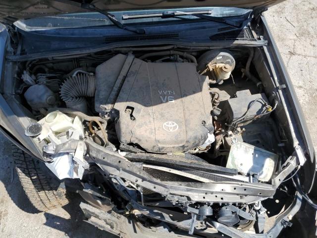 5TFJU4GN2EX057445 - 2014 TOYOTA TACOMA DOUBLE CAB PRERUNNER GRAY photo 11