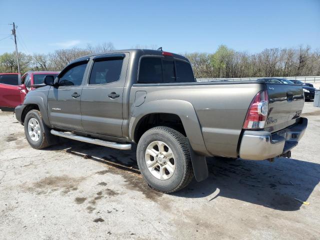 5TFJU4GN2EX057445 - 2014 TOYOTA TACOMA DOUBLE CAB PRERUNNER GRAY photo 2