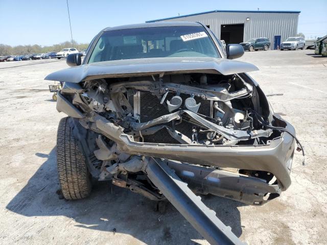 5TFJU4GN2EX057445 - 2014 TOYOTA TACOMA DOUBLE CAB PRERUNNER GRAY photo 5