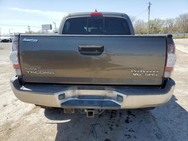 5TFJU4GN2EX057445 - 2014 TOYOTA TACOMA DOUBLE CAB PRERUNNER GRAY photo 6