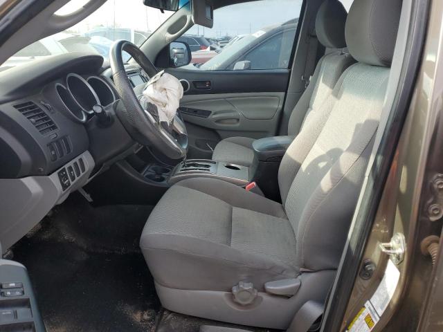 5TFJU4GN2EX057445 - 2014 TOYOTA TACOMA DOUBLE CAB PRERUNNER GRAY photo 7