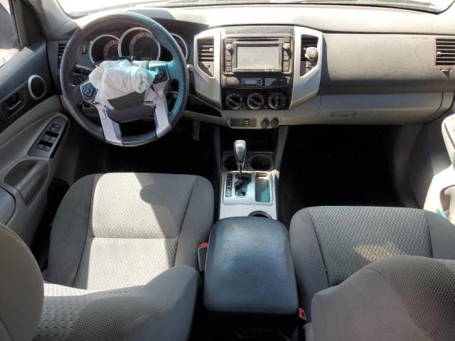 5TFJU4GN2EX057445 - 2014 TOYOTA TACOMA DOUBLE CAB PRERUNNER GRAY photo 8