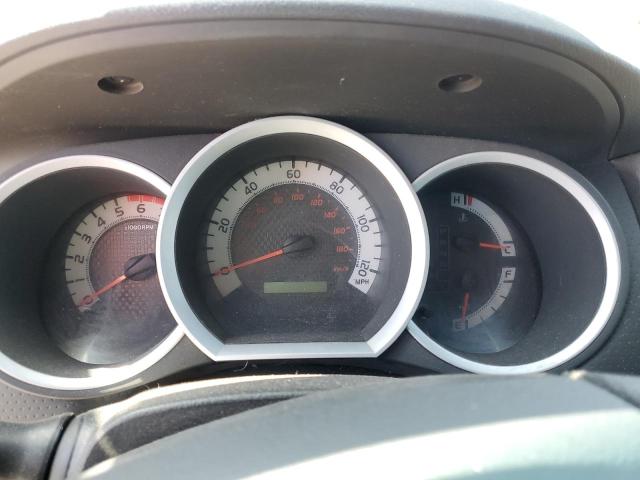 5TFJU4GN2EX057445 - 2014 TOYOTA TACOMA DOUBLE CAB PRERUNNER GRAY photo 9