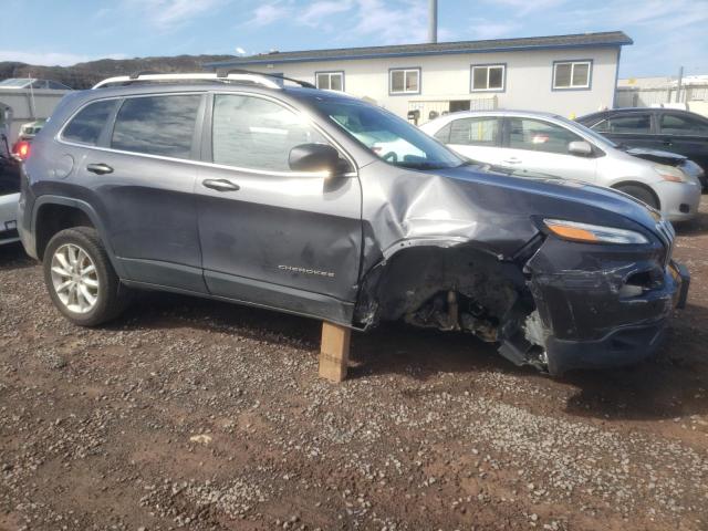 1C4PJLDB1GW217413 - 2016 JEEP CHEROKEE LIMITED GRAY photo 4