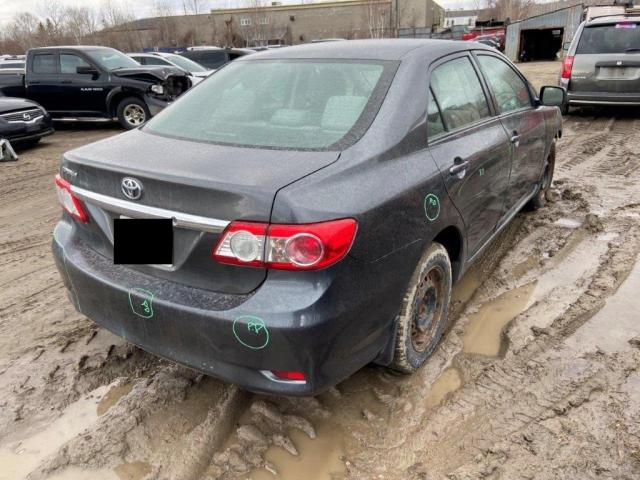 2T1BU4EE5BC680009 - 2011 TOYOTA COROLLA BASE ნაცრისფერი ფოტო 3