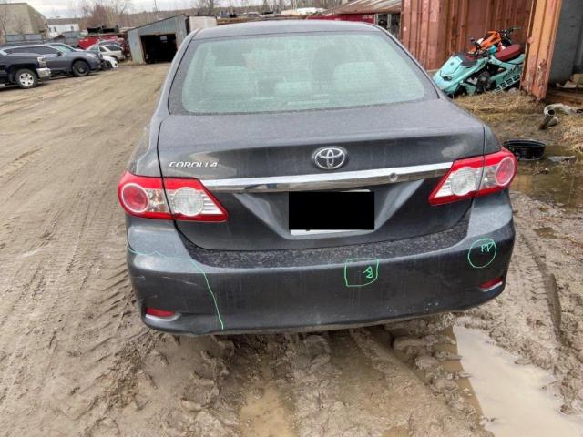 2T1BU4EE5BC680009 - 2011 TOYOTA COROLLA BASE ნაცრისფერი ფოტო 6