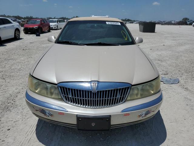 1LNHM97V21Y682407 - 2001 LINCOLN CONTINENTA BEIGE photo 5