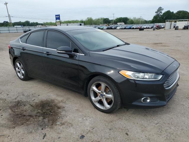 3FA6P0HD2ER224218 - 2014 FORD FUSION SE BLACK photo 4