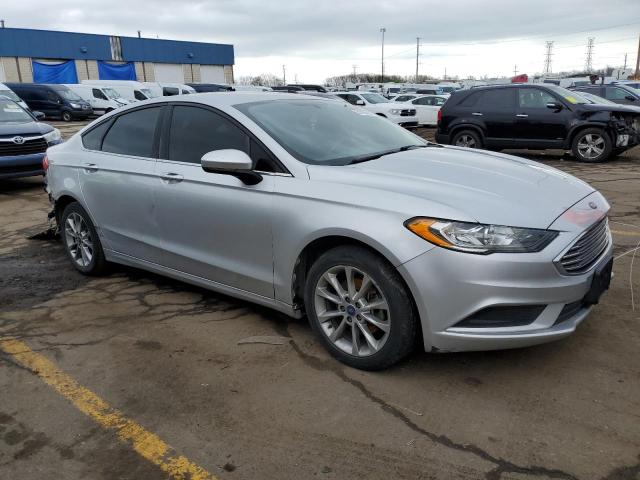 3FA6P0LU1HR258694 - 2017 FORD FUSION SE HYBRID SILVER photo 4