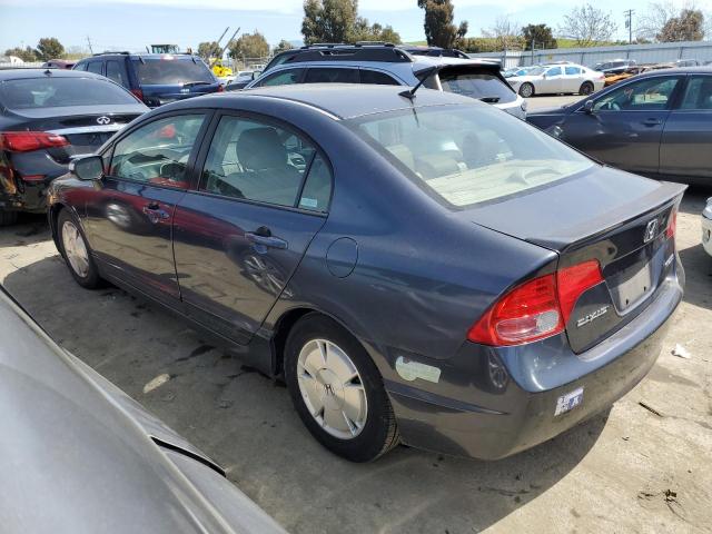 JHMFA36216S020884 - 2006 HONDA CIVIC HYBRID GRAY photo 2