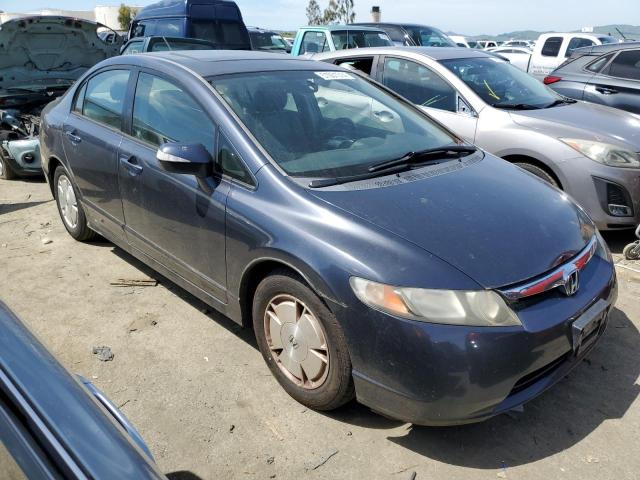 JHMFA36216S020884 - 2006 HONDA CIVIC HYBRID GRAY photo 4