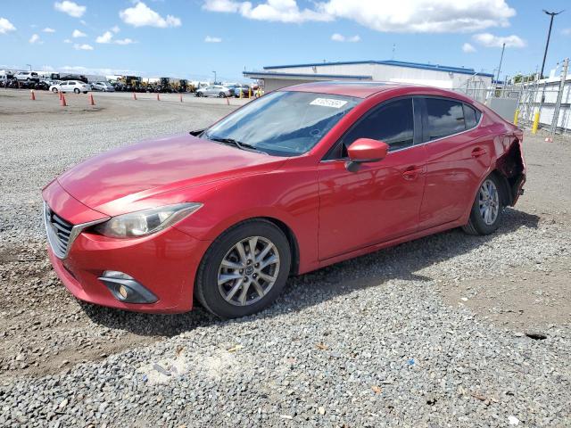 JM1BM1V71G1296336 - 2016 MAZDA 3 TOURING RED photo 1