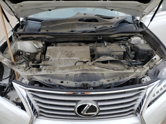 2T2ZK1BA4DC127368 - 2013 LEXUS RX 350 WHITE photo 11