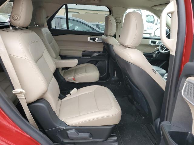 1FMSK8FH2LGB74190 - 2020 FORD EXPLORER LIMITED RED photo 11