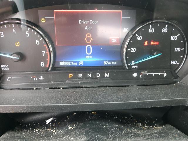 1FMSK8FH2LGB74190 - 2020 FORD EXPLORER LIMITED RED photo 9