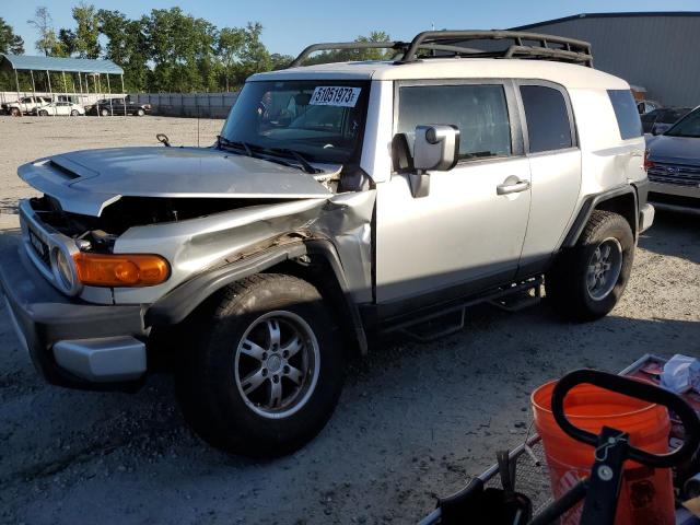 JTEBU11F470011711 - 2007 TOYOTA FJ CRUISER SILVER photo 1