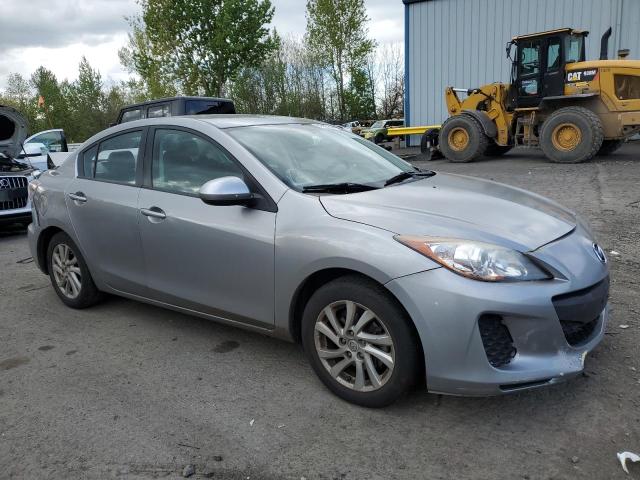 JM1BL1VG6C1506121 - 2012 MAZDA 3 I GRAY photo 4