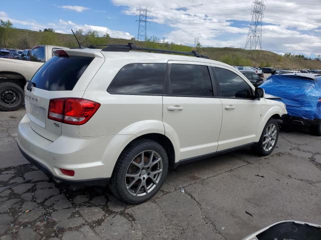 3C4PDDEG4DT597310 - 2013 DODGE JOURNEY R/T WHITE photo 3