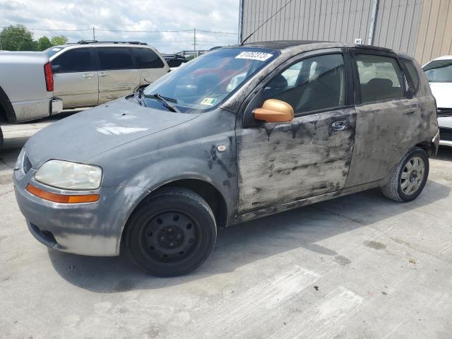 KL1TD666X8B186136 - 2008 CHEVROLET AVEO BASE GRAY photo 1