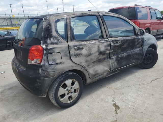 KL1TD666X8B186136 - 2008 CHEVROLET AVEO BASE GRAY photo 3