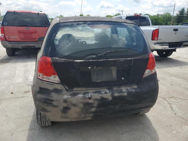 KL1TD666X8B186136 - 2008 CHEVROLET AVEO BASE GRAY photo 6