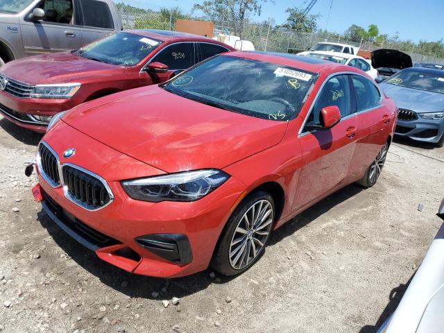 WBA53AK04M7H31740 - 2021 BMW 228I RED photo 1