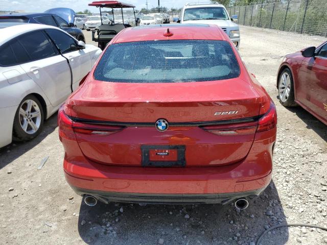 WBA53AK04M7H31740 - 2021 BMW 228I RED photo 6