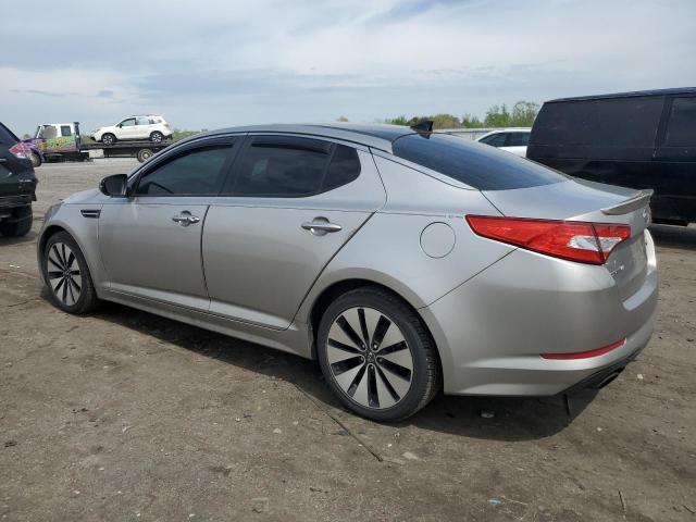 5XXGR4A66CG023235 - 2012 KIA OPTIMA SX SILVER photo 2