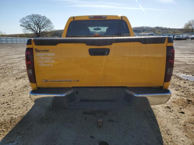 1GCDT136358204783 - 2005 CHEVROLET COLORADO YELLOW photo 6