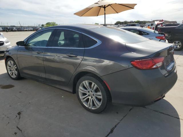 1C3CCCAB2FN533201 - 2015 CHRYSLER 200 LIMITED GRAY photo 2