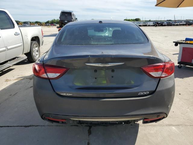 1C3CCCAB2FN533201 - 2015 CHRYSLER 200 LIMITED GRAY photo 6